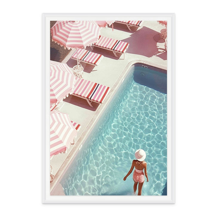 Barbie Core Pool Art Print