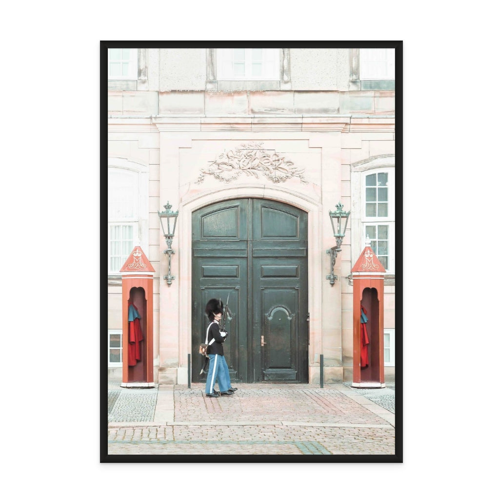 Copenhagen Guards Art Print