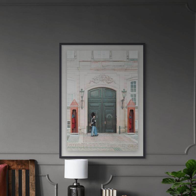 Copenhagen Guards Art Print