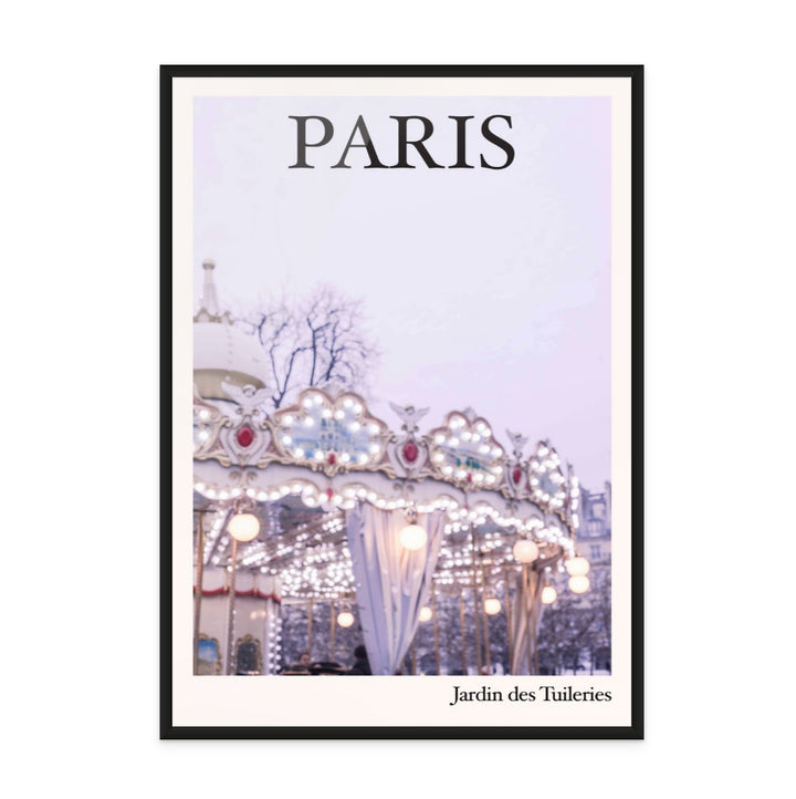 Paris Jardin Art Print