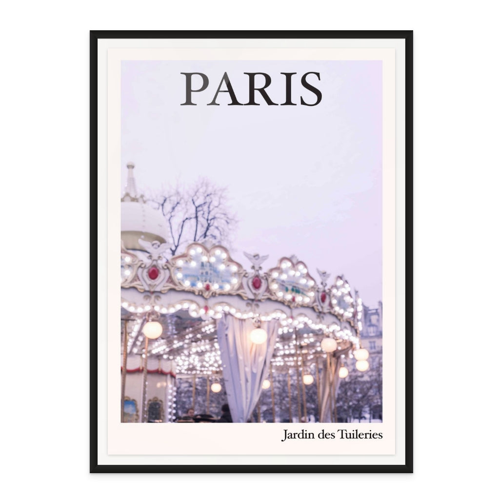 Paris Jardin Art Print