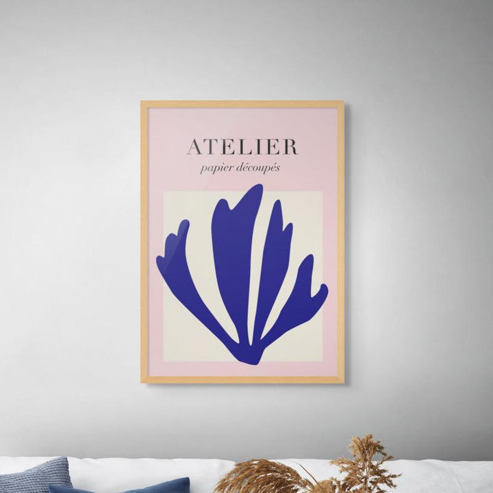 Atelier Blue Art Print