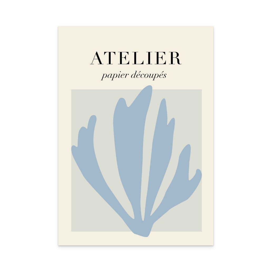 Atelier Blue 2 Art Print