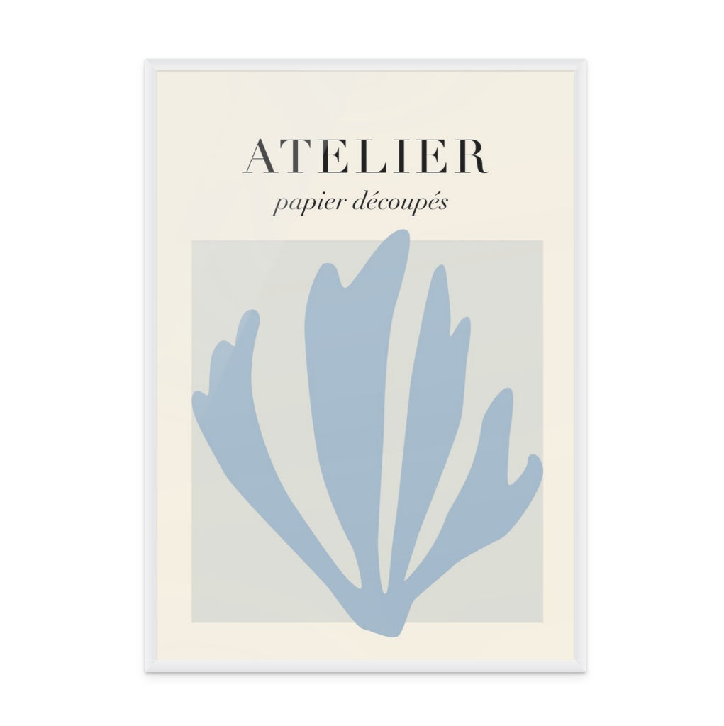 Atelier Blue 2 Art Print