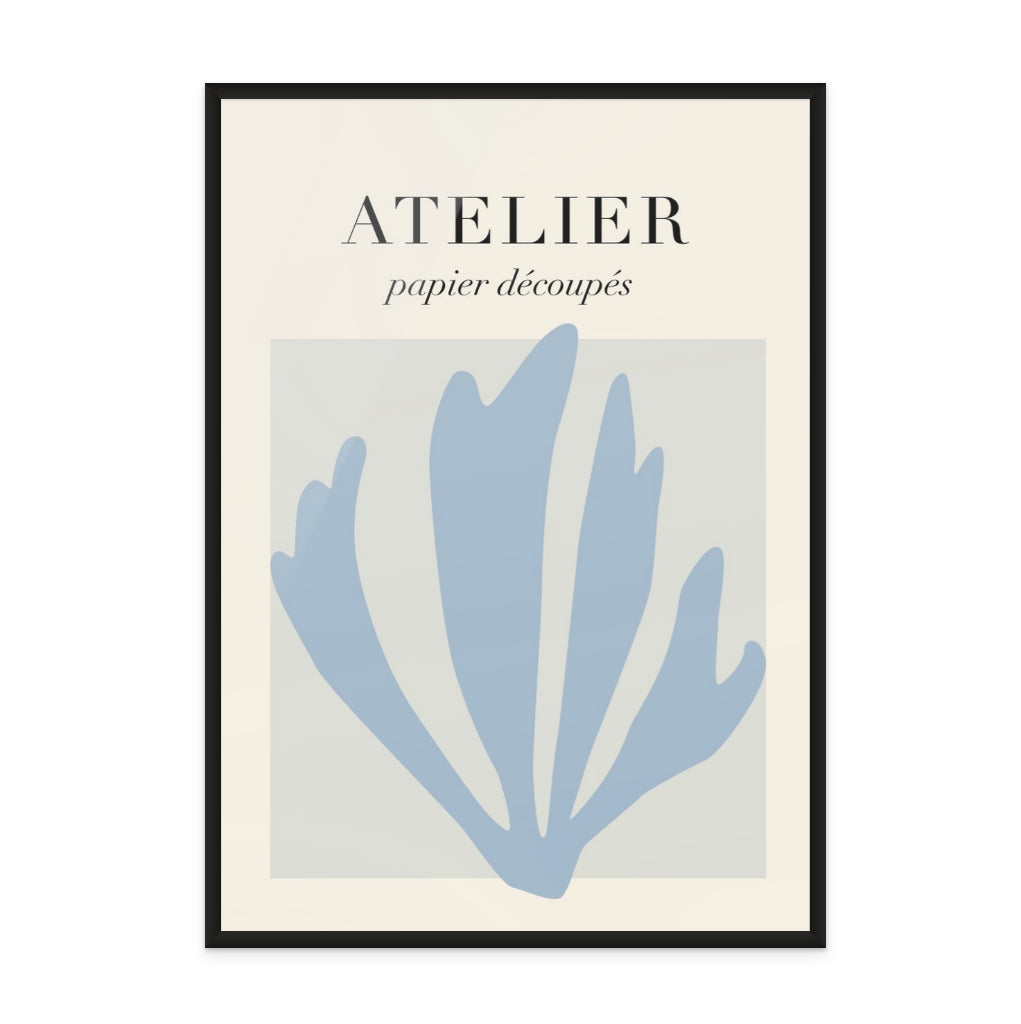 Atelier Blue 2 Art Print