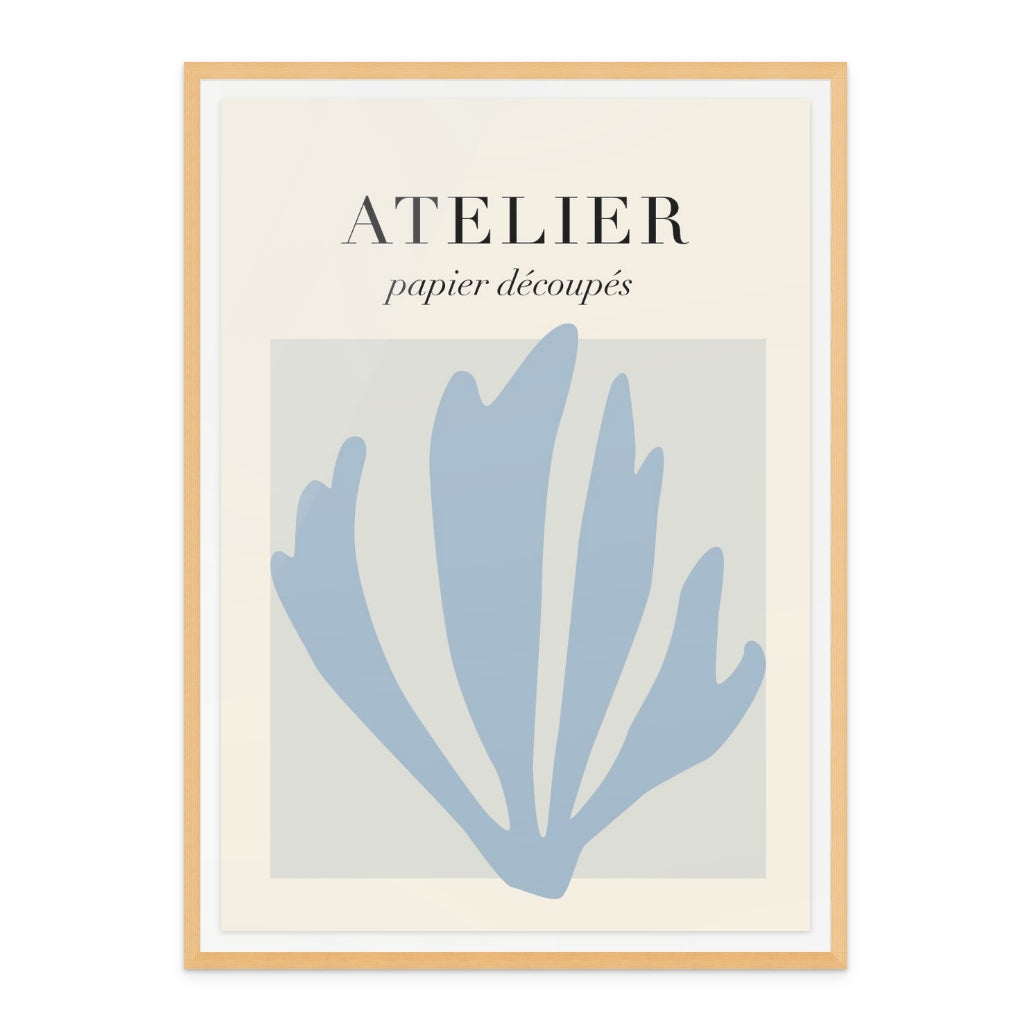 Atelier Blue 2 Art Print