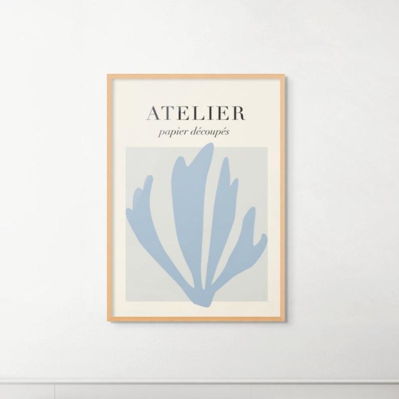 Atelier Blue 2 Art Print