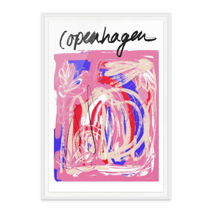 Copenhagen Abstract Art Print