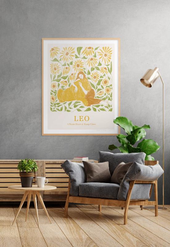 Leo Art Print