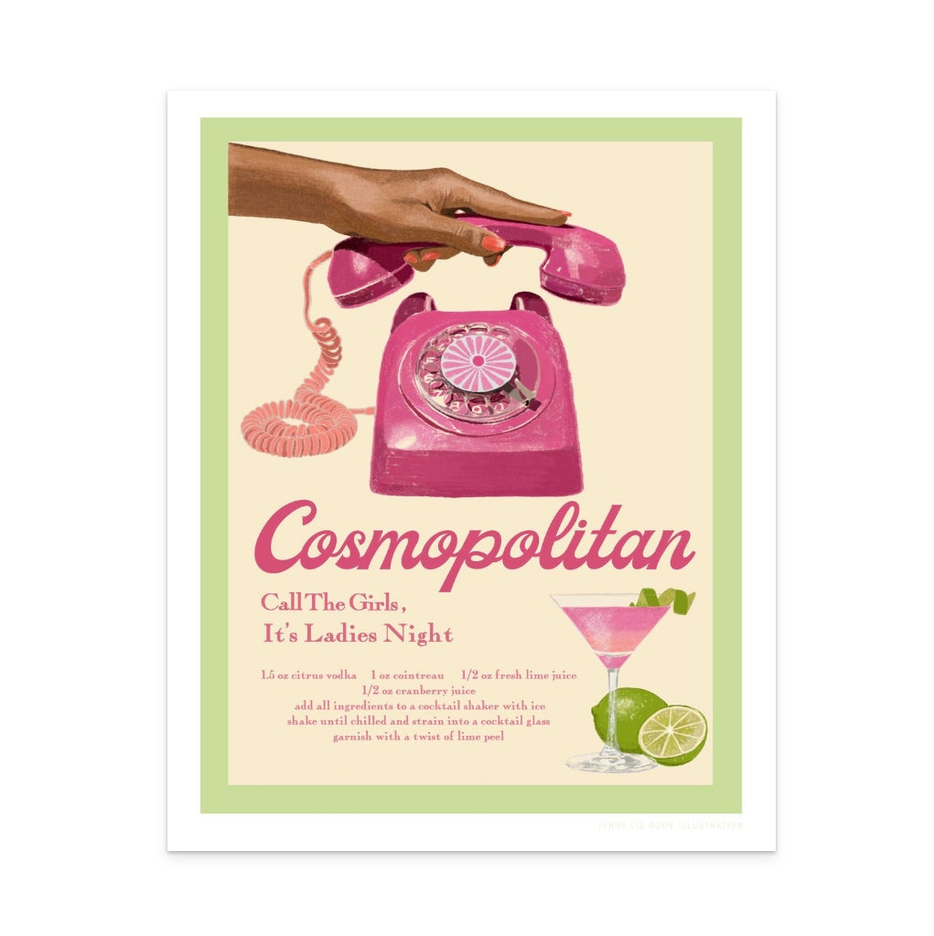 Cosmopolitan Art Print