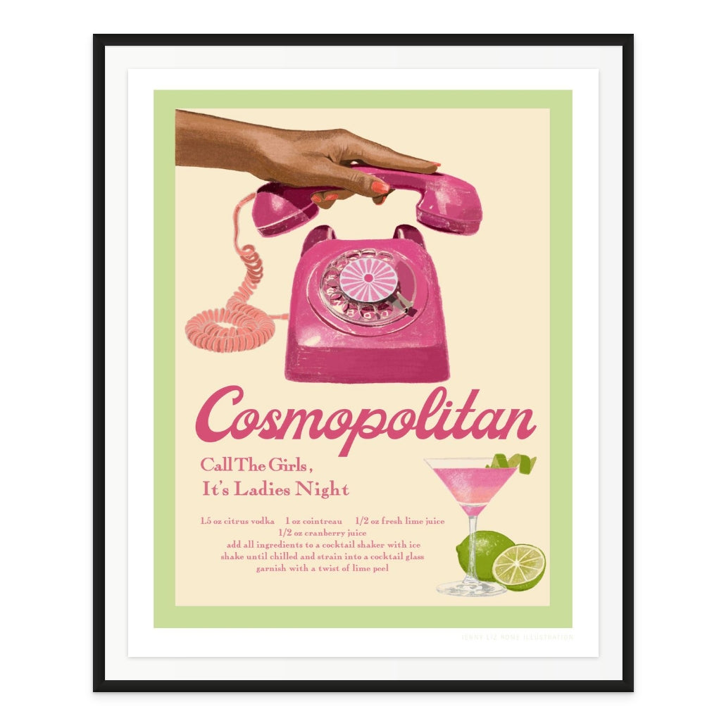 Cosmopolitan Art Print