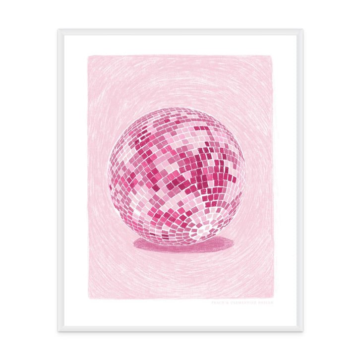 Discoball  Art Print