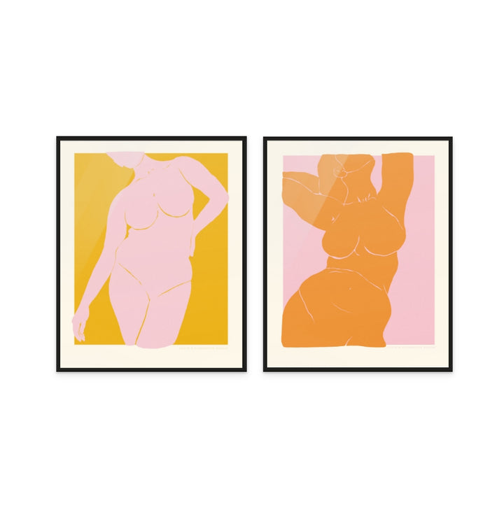 Set "Figure" Art Prints