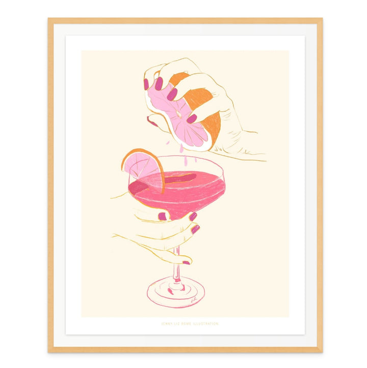 Cocktail 2 Art Print