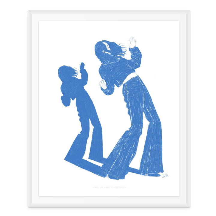 Dancing X Art Print