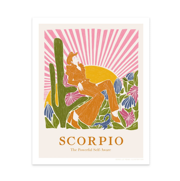 Scorpio Art Print