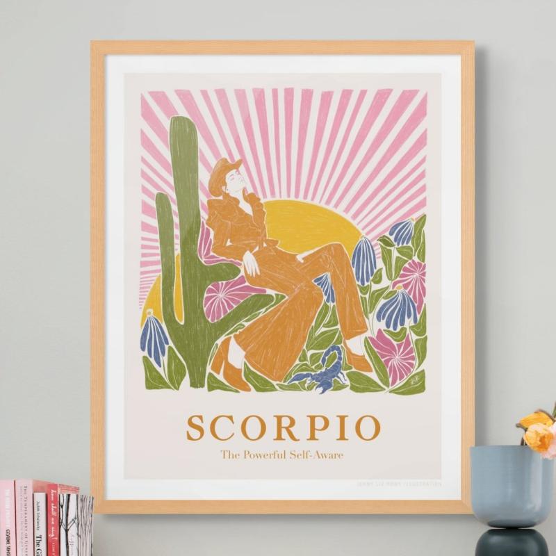 Scorpio Art Print