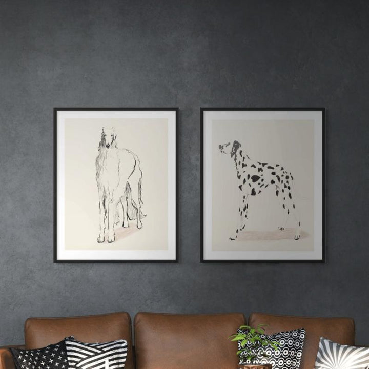 Set "Dogs" Art Prints