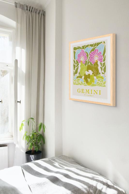 Gemini Art Print