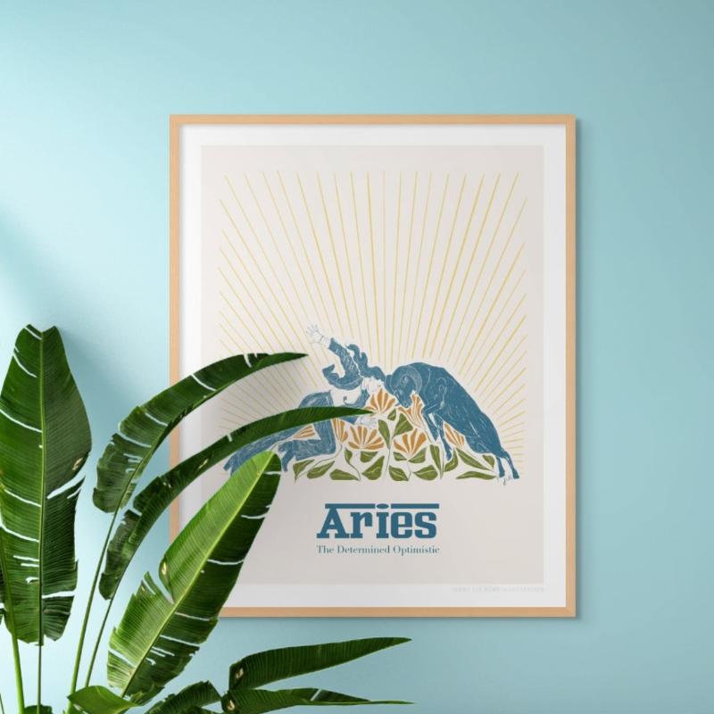 Aries Art Print