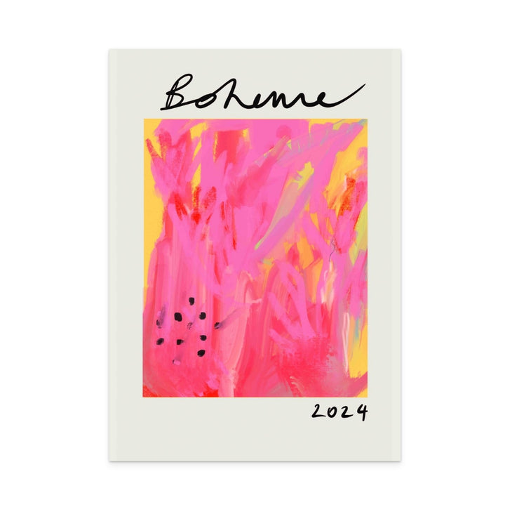 Boheme yellow Art Print