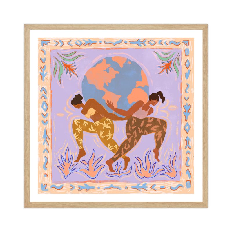 Cuadro "The World"