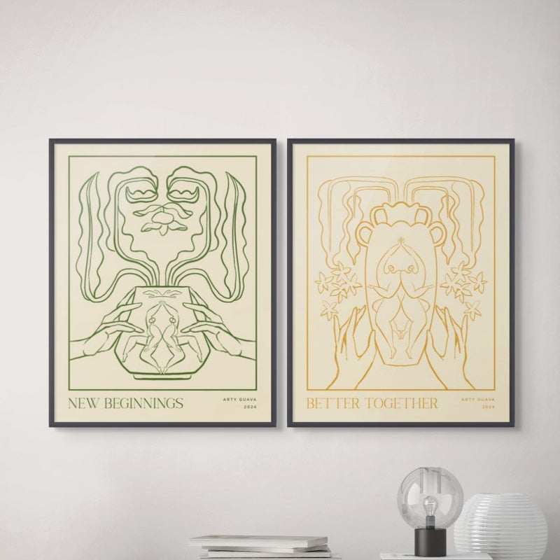 Set "Roots and Renewal" Art Prints