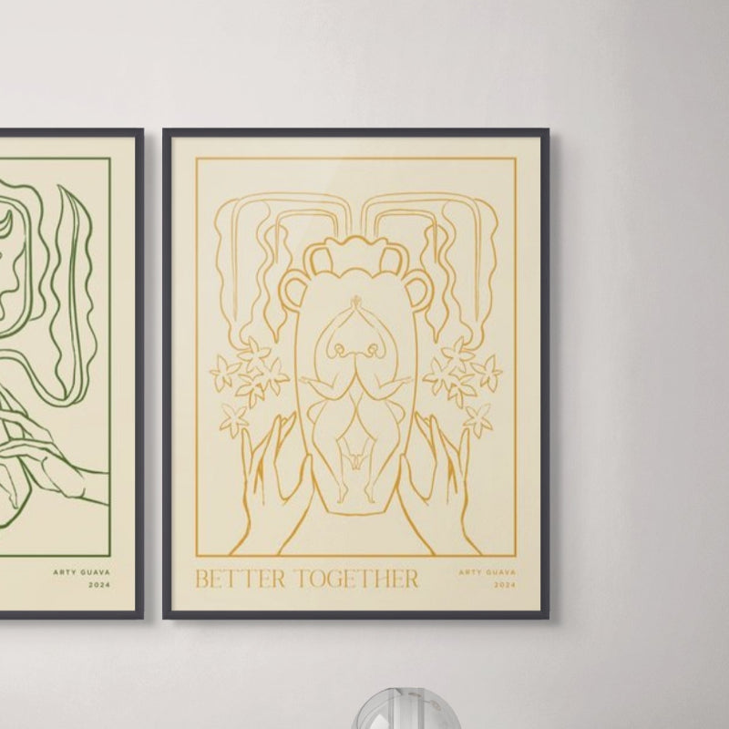 Vessel Collection : Better Together Art Print