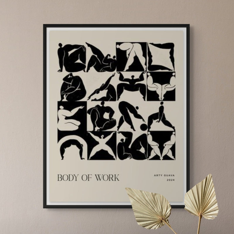 Body of Work (Noir) Art Print