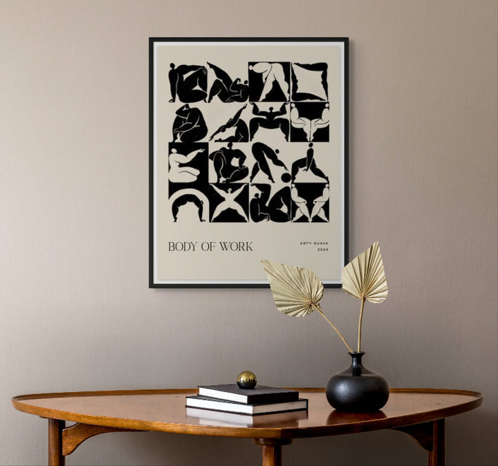 Body of Work (Noir) Art Print