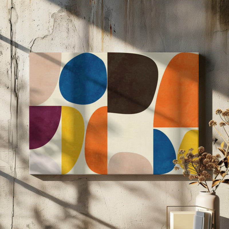 Vivid Bauhaus Art Print