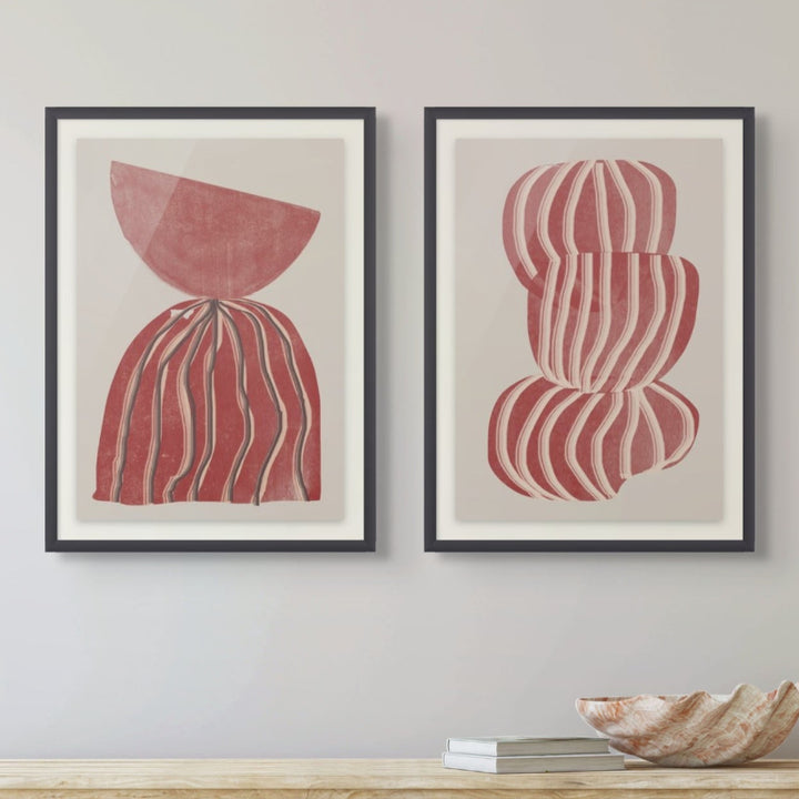 Set "Rustic Flow" Art Prints