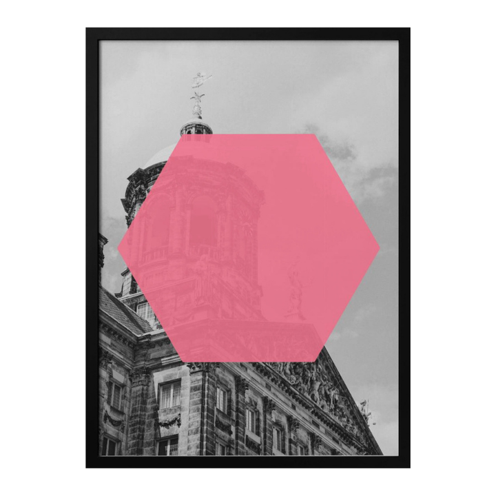 Historic Pink Art Print