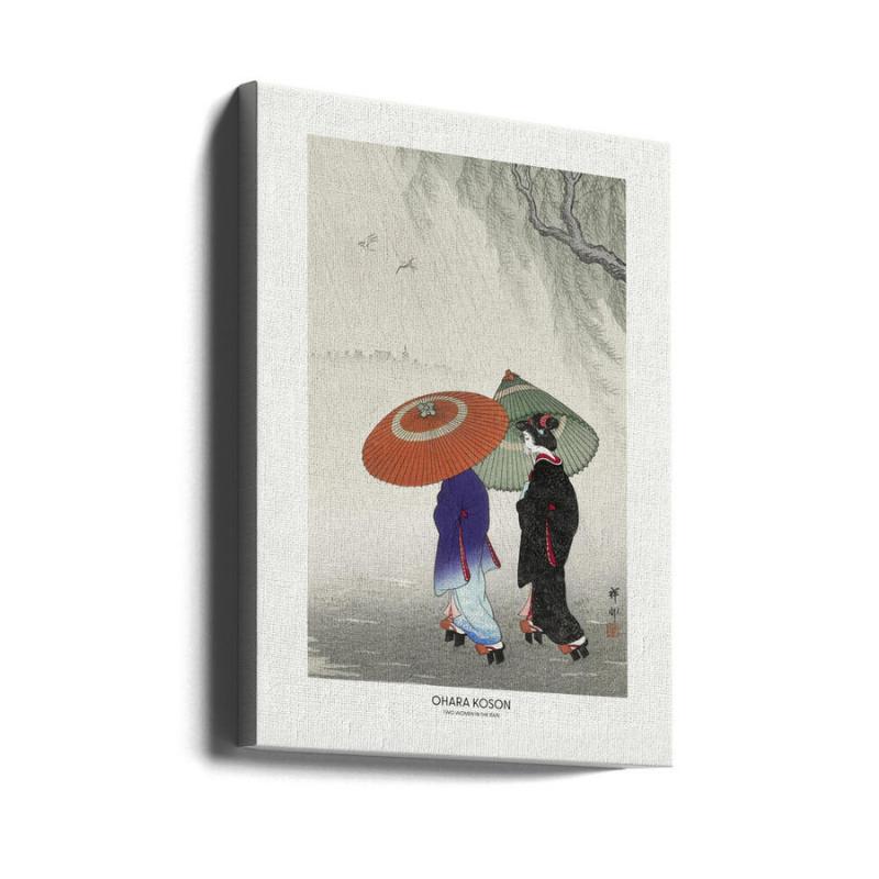 Cuadro "Two Women In The Rain"