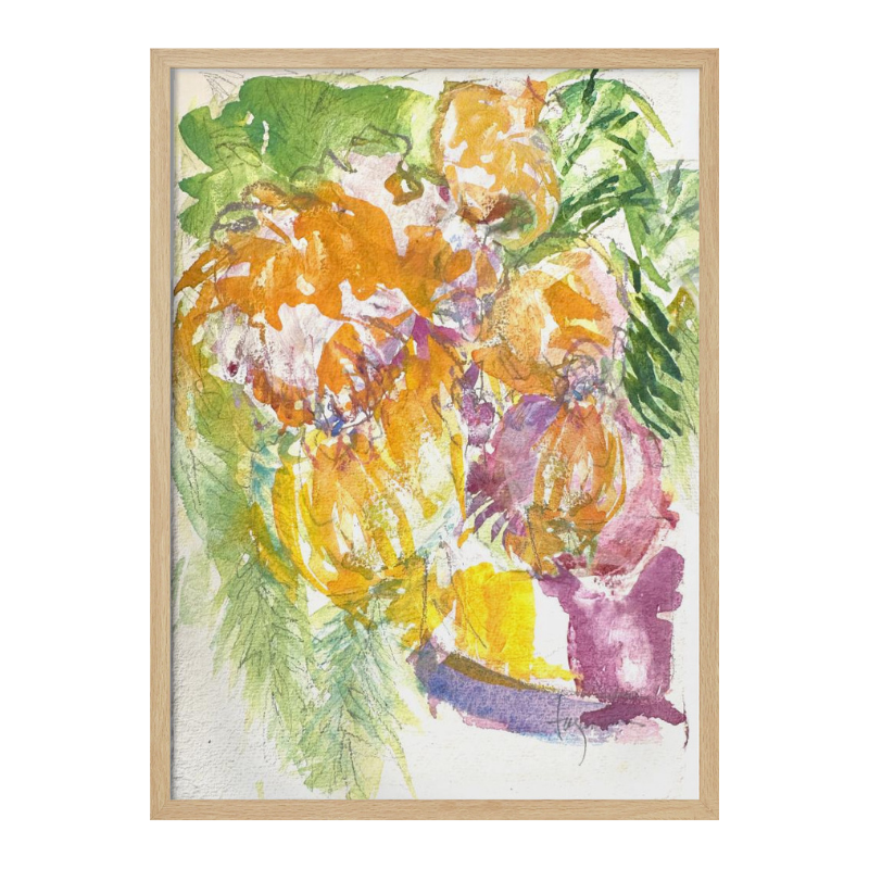 Cuadro "Passion of the Orchid Bloom"