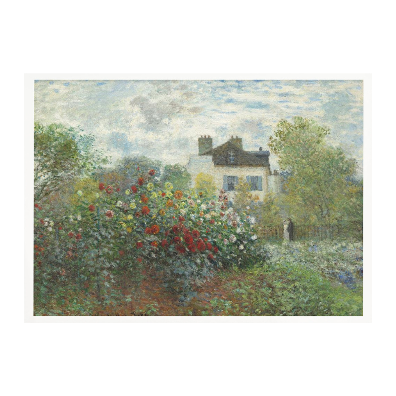 Cuadro "The Artist’s Garden at Argenteuil (1873)"