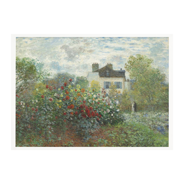 Cuadro "The Artist’s Garden at Argenteuil (1873)"