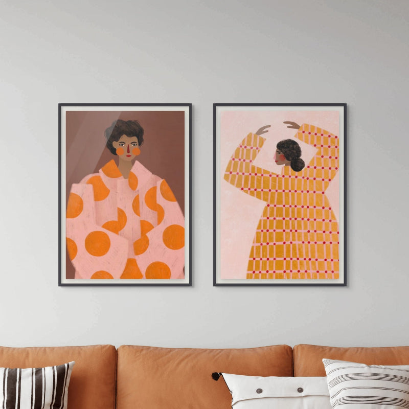 Set "Fearless Style" Art Prints