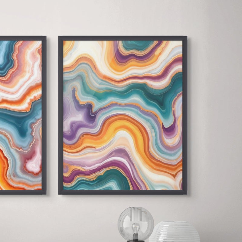 Serenity Agate II Art Print