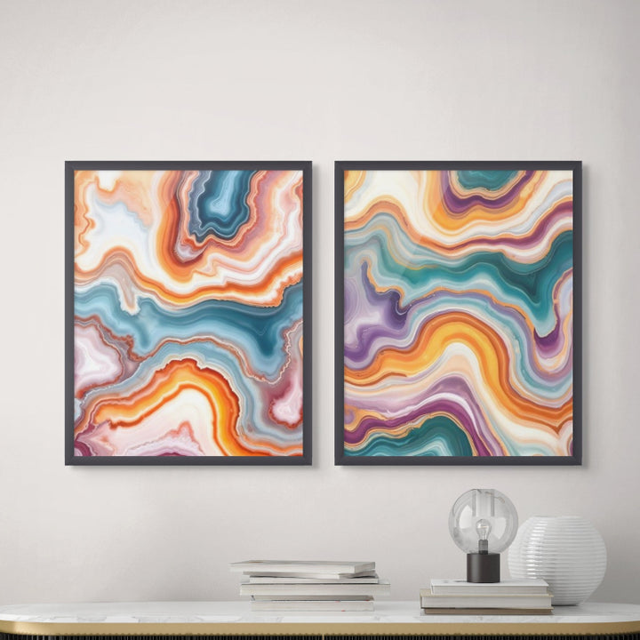 Set "Elegancia mineral" Art Prints