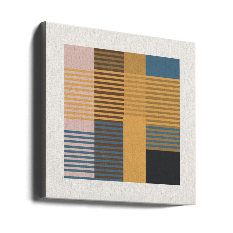 Cuadro "Modern Color Block Grid"