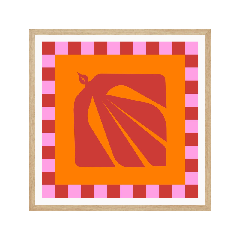 Cuadro "Crimson Flight"