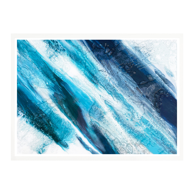 Arctic Ice Art Print