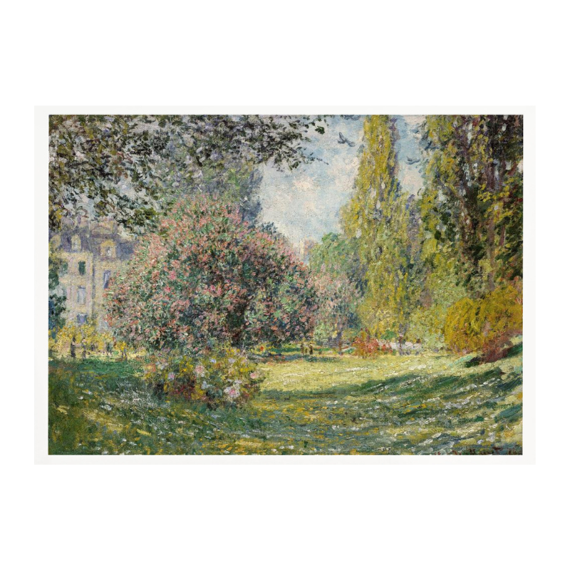 Cuadro "The Parc Monceau (1876)"