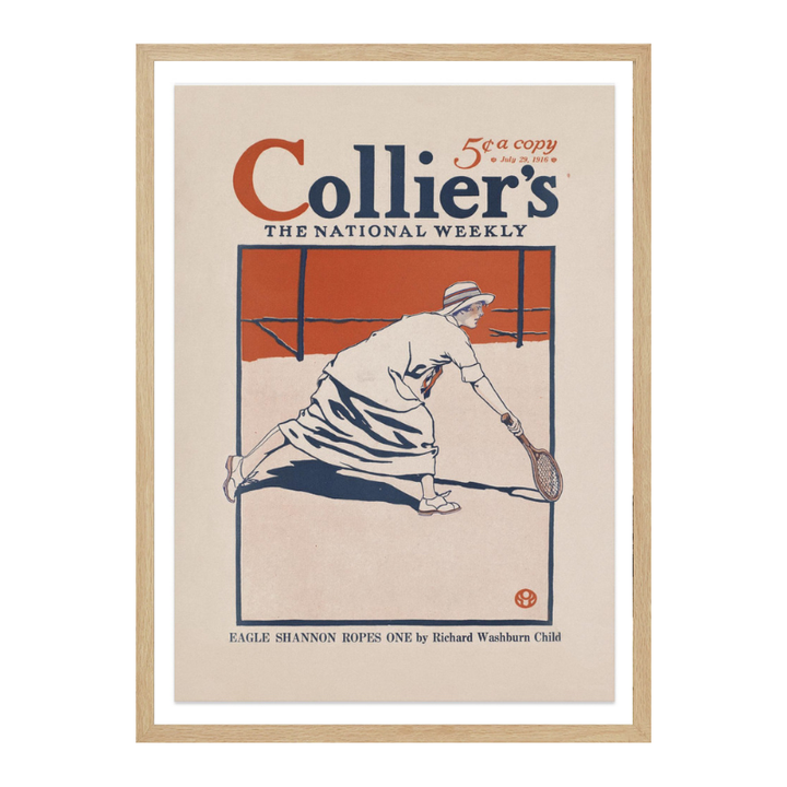 Collier´s, the National Weekly, Eagle Shannon Ropes One Art Print