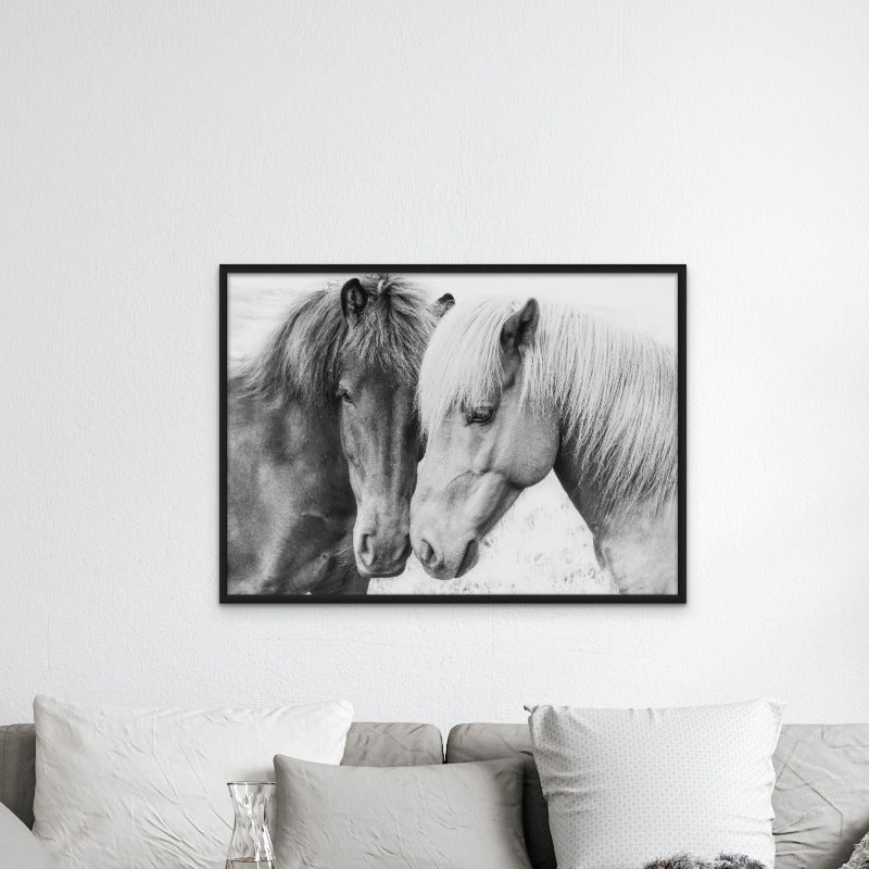 Horse Love Art Print