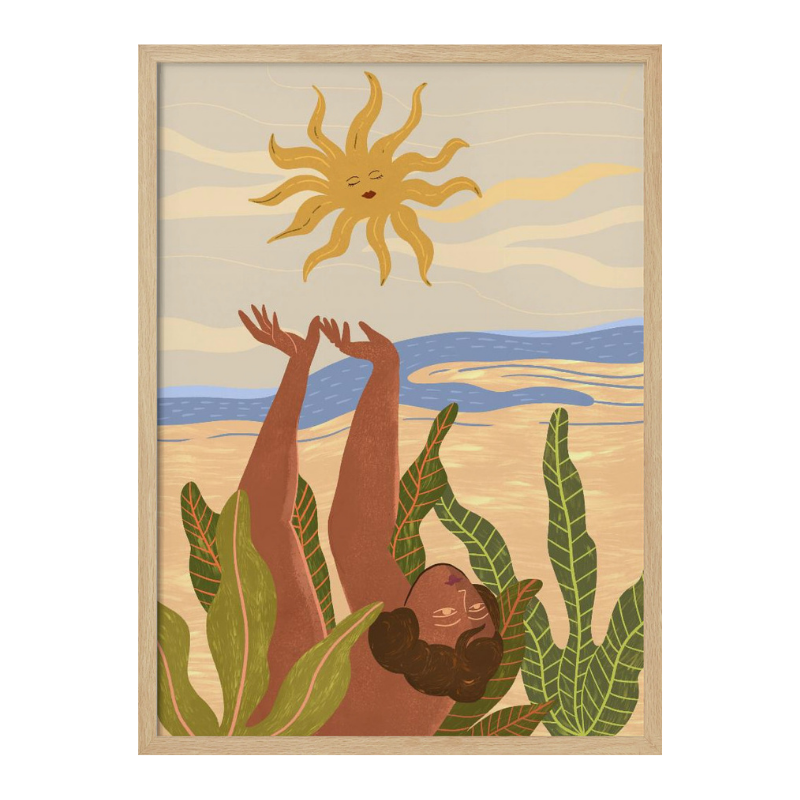 Sun Worship Art Print