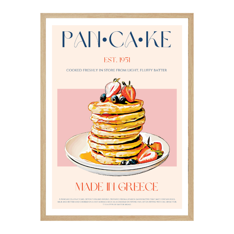 Cuadro "Fluffy Greek Pancakes"