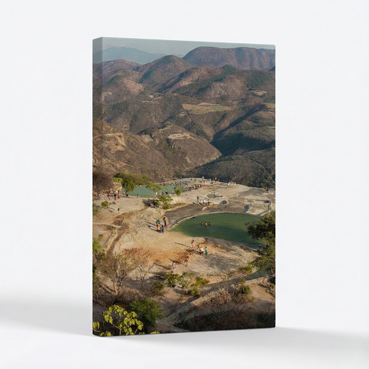 Cuadro "Hierve el agua Oaxaca"