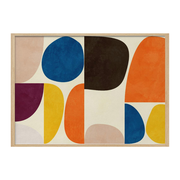 Vivid Bauhaus Art Print